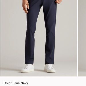 RHONE Men's Navy Pants Gotham Athletic Fit